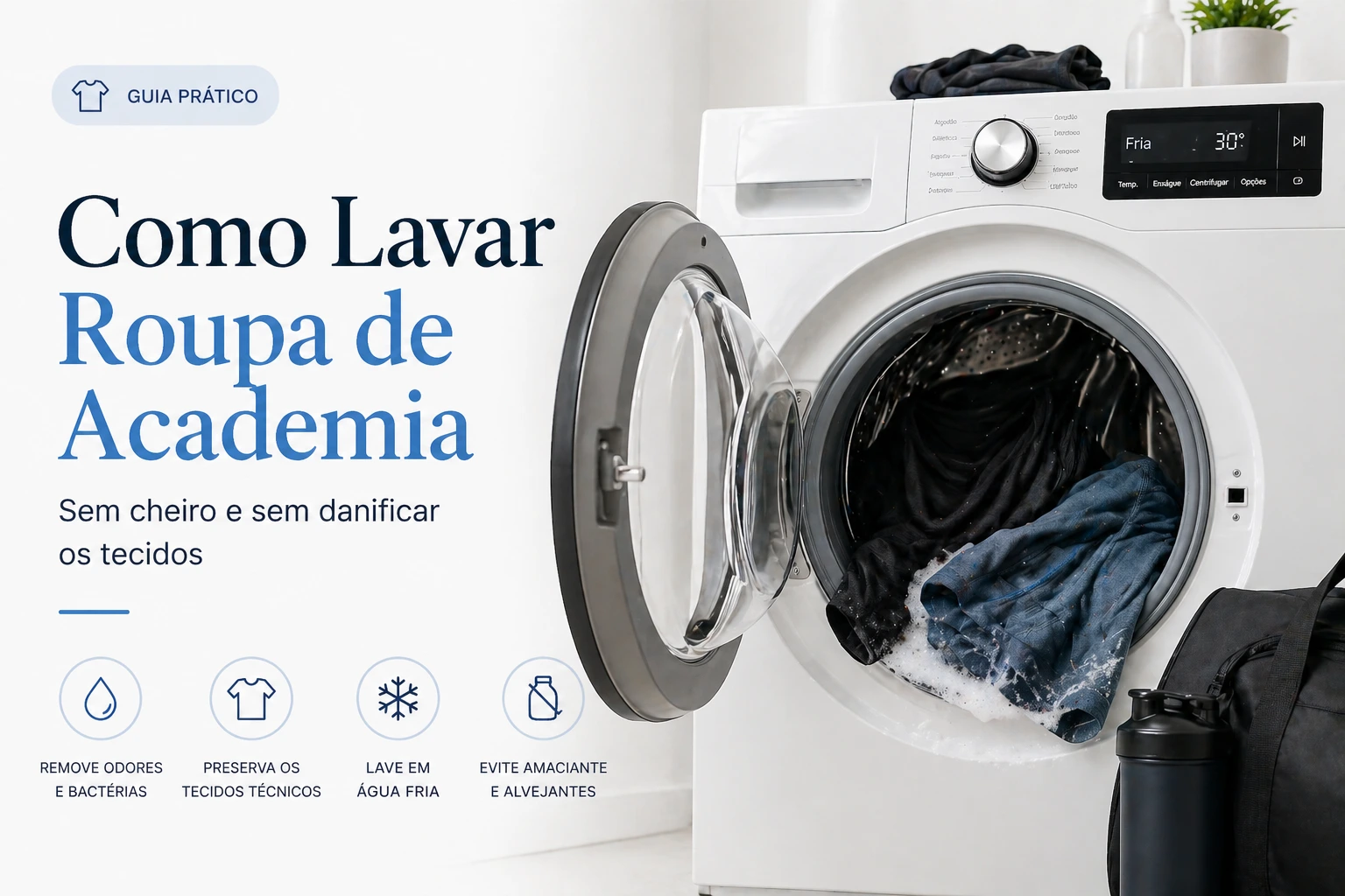 Como lavar roupa de academia: dicas para manter a qualidade