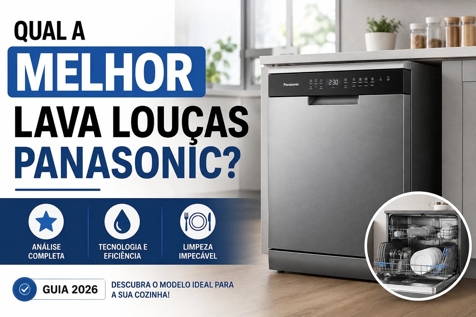 Qual a Melhor Lava Louças Panasonic?