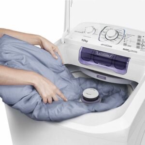 4 Lavadora Compacta LAC12 com Dispenser Autolimpante e Cesto Inox