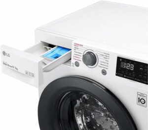 5 - Lava e Seca LG VC5 11kg Branco com Inteligência Artificial AIDD™ - CV3011WG4 - Motor Inverter