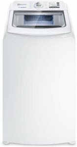 1 Máquina de Lavar Electrolux 13kg Branca Essential Care com Cesto Inox e Jet&Clean (LED13) 220v