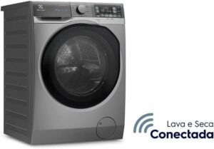 2 Lava & Seca Electrolux 11 Kg Ultimate Care Prata com 15 Programas de Lavagem - LSW11