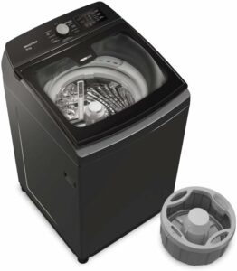 2 Máquina de Lavar Brastemp 16kg Titânio com Tecnologia Double Wash e Ciclo Tira Manchas Advanced-BWD16A9 110V