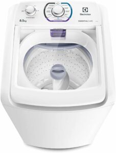 3 Lavadora de Roupas 8.5 Kg Essencial Care Automática 110 Volts, Branco, Electrolux