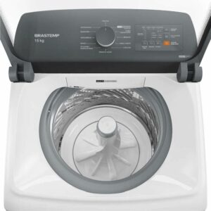 4 Máquina de Lavar Brastemp 15Kg Branca com Ciclo Tira Manchas Advanced e Smart Sensor - BWF15AB 110V