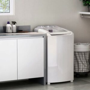 5 Lavadora de Roupas 8.5 Kg Essencial Care Automática 110 Volts, Branco, Electrolux