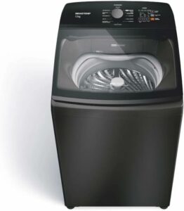 1 Lavadora de Roupas Brastemp 12Kg com Ciclo Tira Manchas Advanced e Ciclo Antibolinha Titânio BWK12B9BNA – 220 Volts