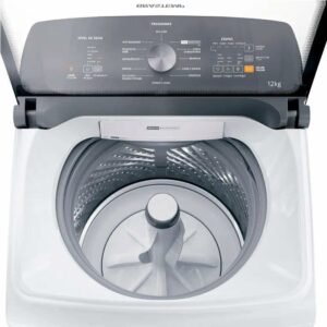 3 Lavadora de Roupas Brastemp 12Kg Branca com 12 Programas de Lavagem e Filtro Elimina Fiapos - BWR12AB