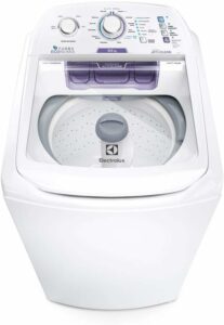 3 Máquina de Lavar Electrolux 8,5kg Branca Turbo Economia com Jet&Clean e Filtro Fiapos (LAC09) 110v