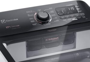 4 Máquina de Lavar 17kg Electrolux Perfect Care com Jatos Poderosos, Vapour Jets e Controle de Tempo (LEV17) 220v