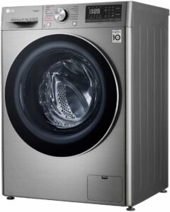 2 Lava e Seca Smart LG 11kg Aço Escovado com Inteligência Artificial AIDD™ VC4-CV5011TS4A 220V