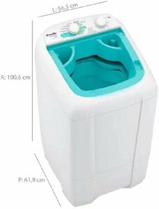 2 Lavadora Automática Mueller Popmatic 6kg Branco 220V