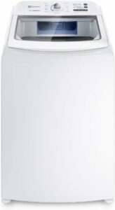 2 Máquina de Lavar Electrolux 15kg Branca Essential Care com Cesto Inox e Jet&Clean (LED15) - 220V