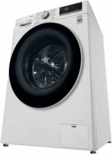 2 Máquina de Lavar Front Load Smart com Inteligência Artificial AIDD™ 13Kg LG VC4 FV5013WC4A Branca 220V