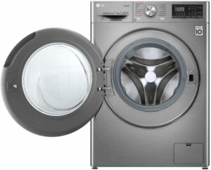 3 Lava e Seca Smart LG 11kg Aço Escovado com Inteligência Artificial AIDD™ VC4-CV5011TS4A 220V