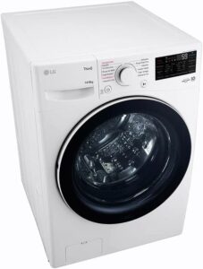 4 Lavadora de Roupas Lava e Seca Smart LG com Inteligência Artificial AIDD 14KG Branca 127V WD14WGSP6