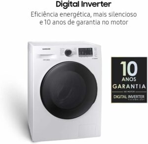 4 Samsung Lava e Seca Ecobubble 11kg Branca Wd11a - 127v