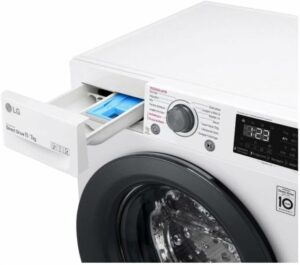 5 Lava e Seca LG VC5 11kg Branco com Inteligência Artificial AIDD™ - CV3011WG4 - Motor Inverter