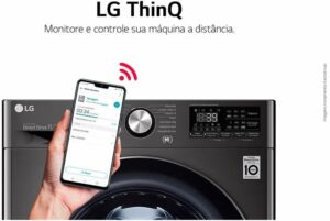 5 Lava e Seca Smart LG VC4 13kg Branco com Inteligência Artificial AIDD™ - CV5013WC4 - Motor Inverter