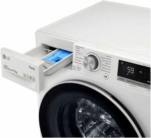 5 Máquina de Lavar Front Load Smart com Inteligência Artificial AIDD™ 13Kg LG VC4 FV5013WC4A Branca 220V