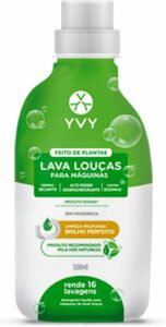 1-Detergente Máquina Lava Louças – Dispensa Secante, Limpeza Profunda Enzimática, Produto Natural – Hipoalérgico, Vegano, Cruelty Free – Rende 16 Lavangens