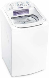 1 -Máquina de Lavar Electrolux 10,5kg Branca Turbo Economia com Jet&Clean e Filtro Fiapos (LAC11) - 127V