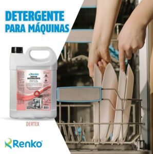 2-Detergente Máquina De Lavar Louças Dertex 5 Lts