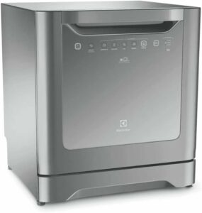 2-Lava-Louças Electrolux 8 Serviços Inox Compacta com Programa Eco (LE08S) - 127V