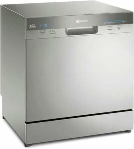 2-Lava-Louças Electrolux 8 Serviços Inox com Função Higienizar (LL08S) 127V