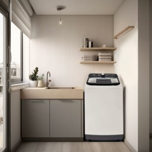 2 Lavadora de Roupas 13kg Branca Midea Wave Agitator 127V