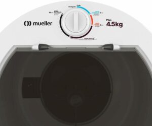 2-Tanquinho Máquina de Lavar Semiautomática Mueller Plus 4.5kg 127V Branco