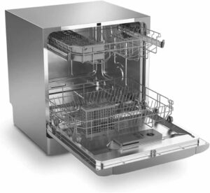 3-Lava-Louças Electrolux 8 Serviços Inox Compacta com Programa Eco (LE08S) - 127V