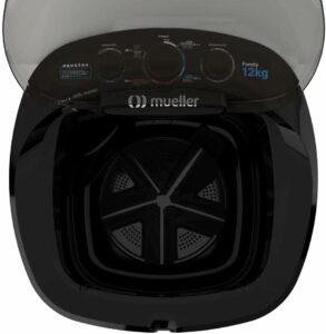 3-Lavadora Semiautomática Family com Aquatec 12 kg Preta 127