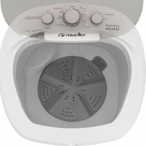 3-Lavadora Semiautomática Mueller Big com Aquatec 16kg 127V Branco