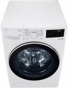 3-Lavadora de Roupas Lava e Seca Smart LG com Inteligência Artificial AIDD 14KG Branca 220V WD14WGSP6