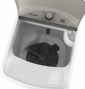 3-Tanquinho Máquina de Lavar Mueller Supertank Lite 8Kg 127V Branco