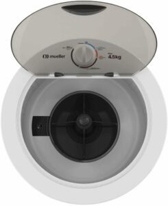 3-Tanquinho Máquina de Lavar Semiautomática Mueller Plus 4.5kg 127V Branco