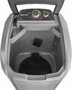 4-Colormaq Maquina de Lavar Roupa Semi Automatica Tanquinho 16kg LCS16 Prata 220V