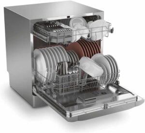 4-Lava-Louças Electrolux 8 Serviços Inox Compacta com Programa Eco (LE08S) - 127V