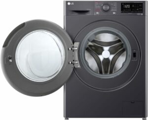 4-Lava e Seca Smart com Inteligência Artificial AIDD 12Kg LG VC5 CV3012MC5 Titanium (220, Volts)