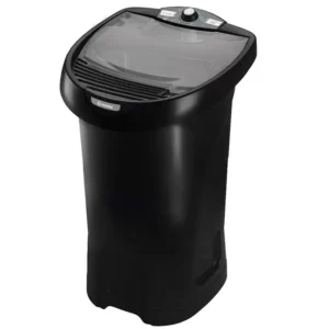 4-Lavadora De Roupas Semiautomática Tanquinho Lis 4 Kg - Black - Wanke - 220V