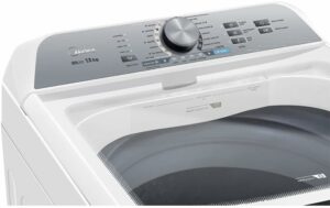 4-Lavadora de Roupas 13kg Midea com Sistema Ciclone Branca 220V