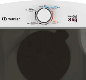 4-Tanquinho Máquina de Lavar Mueller Supertank Lite 8Kg 127V Branco