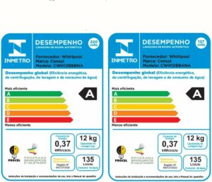 5-Máquina de Lavar Consul 12 kg Branca com Dosagem Econômica e Ciclo Edredom - CWH12BB 110V