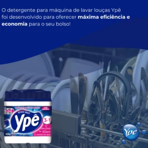 5-Ypê Detergente em Pó para Máquina 450g