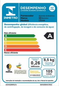 6-Máquina de Lavar Electrolux 8,5kg Branca Turbo Economia com Jet&Clean e Filtro Fiapos (LAC09) - 127V