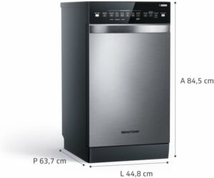 Lava-Louças Brastemp Inox com Ciclo Pesado, 06 Programas de Lavagem BLF10BR 2