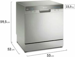 Lava-Louças Electrolux 8 Serviços Inox com Função Higienizar (LL08S) 2