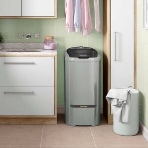 2 Colormaq Máquina de Lavar Roupa Semiautomática Tanquinho 15 KG LCS 15 Prata 127V