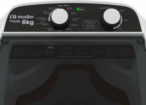 2 Lavadora Automática Mueller Popmatic 6kg Branco 127V
